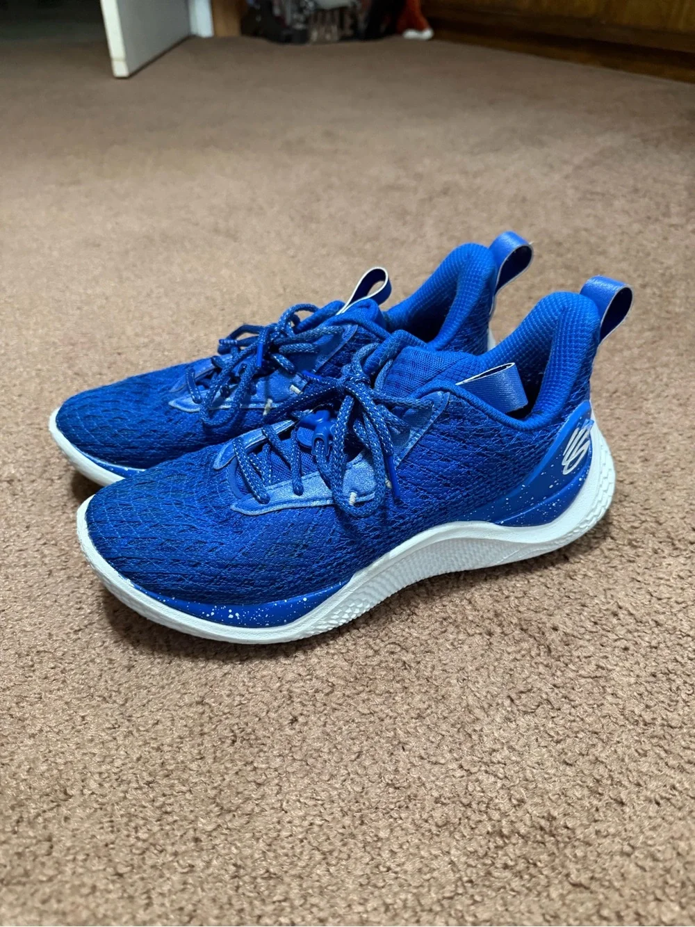 Women’s Royal Blue Athletic Sneakers with Cushioned Sole